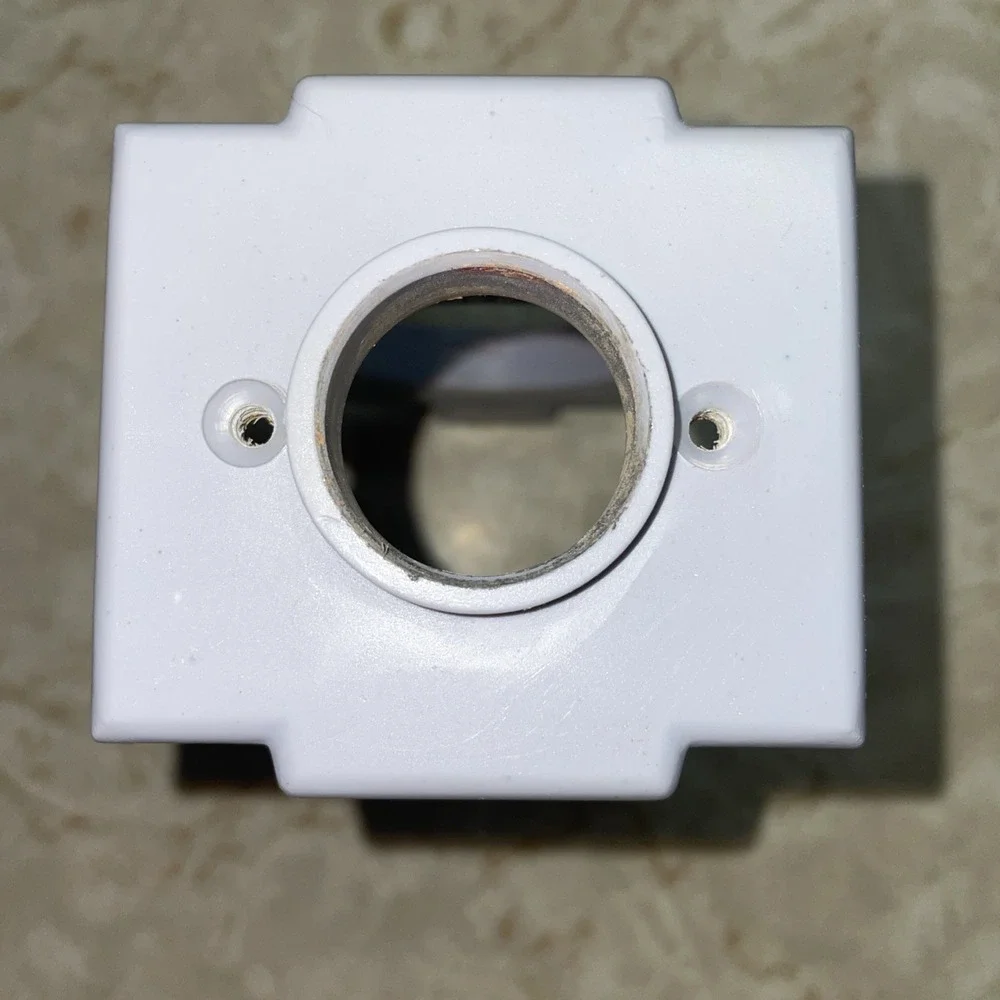Door Lock Cutting Guide, Hole saw‎ and screw placement, adjustable depth